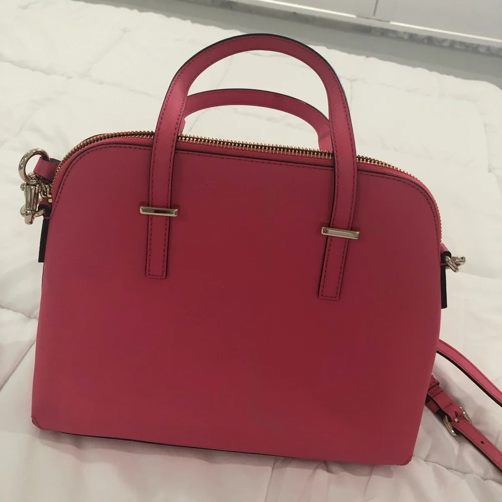 kate spade Hot Pink Leather Satchel